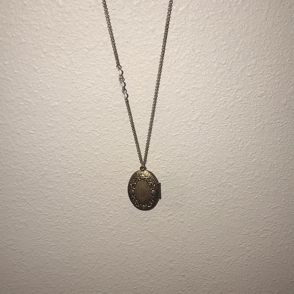 Free People Locket Pendant Necklace